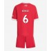 Maillot de foot Liverpool Milos Kerkez #6 Domicile vêtements enfant 2025-26 Manches Courtes (+ pantalon court)